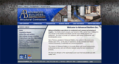 Desktop Screenshot of advancedbuildersinc.com
